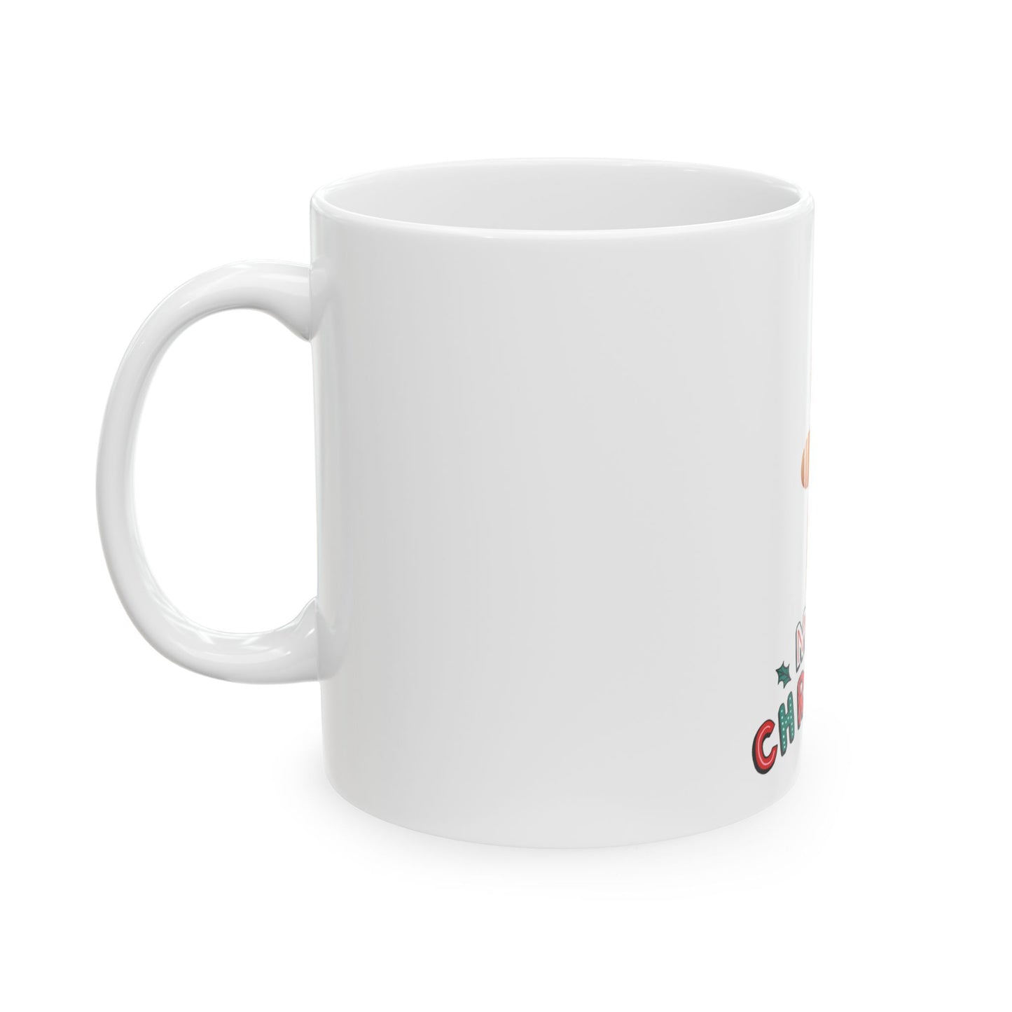 Gingerbread Merry Christmas Ceramic Mug